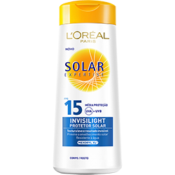 Protetor Solar L'Oréal Paris Expertise Invisilight FPS 15 120ml