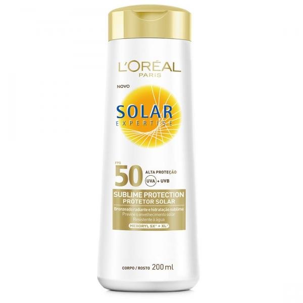 Protetor Solar LOréal Paris Expertise Sublime Protection FPS 50 200ml