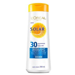 Protetor Solar L'Oréal Paris Invisilight FPS 30 200ml