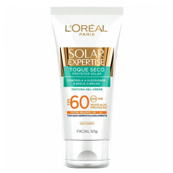 Protetor Solar L'Oréal Paris Solar Expertise Facial Toque Seco FPS 60