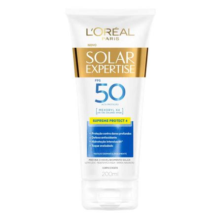 Protetor Solar L'oréal Solar Expertise Supreme Protect FPS 50 Loção 200ml