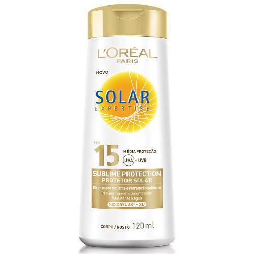 Protetor Solar Loreal Sublime Protection Fps 15 120ml