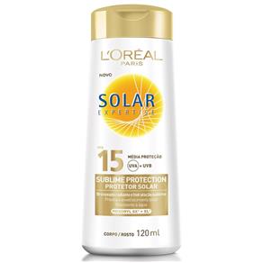 Protetor Solar Loreal Sublime Protection Fps 15 120Ml