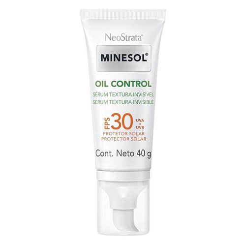 Protetor Solar Neostrata Minesol Oil Control Sérum FPS 30 40g Incolor
