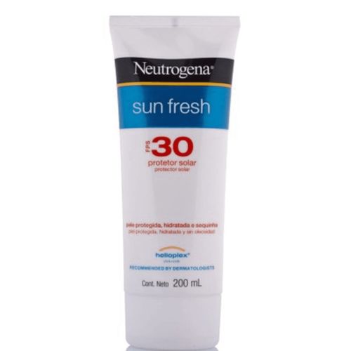 Protetor Solar Neutrogena Fps 70 Sun Fresh 120 Ml