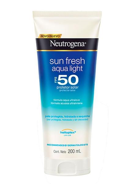 Protetor Solar Neutrogena Sun Fresh Aqua Light FPS-50 200ml - Johnson e Johnson Brasil