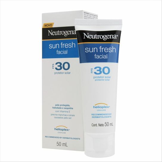 Protetor Solar Neutrogena Sun Fresh Facial Fps 30 50g