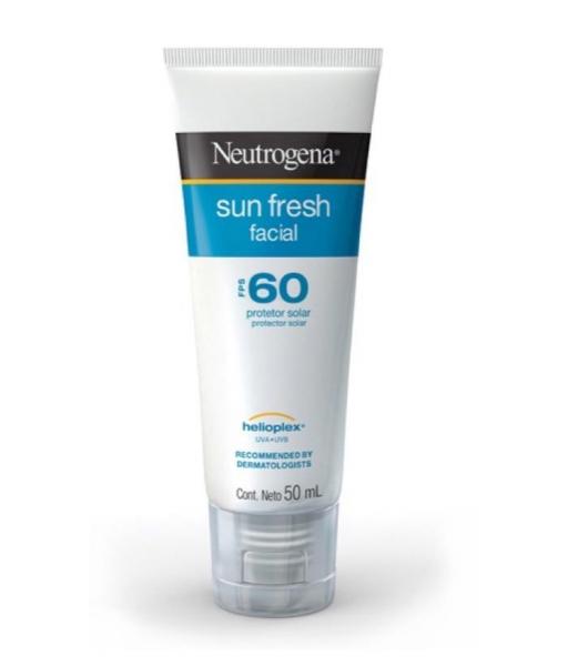 Protetor Solar NEUTROGENA Sun Fresh Facial FPS 60 50g - Neutrogena