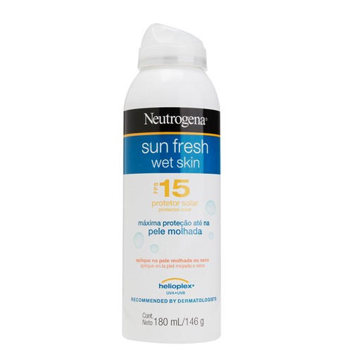 Protetor Solar Neutrogena Sun Fresh FPS 15 Spray com 180ml