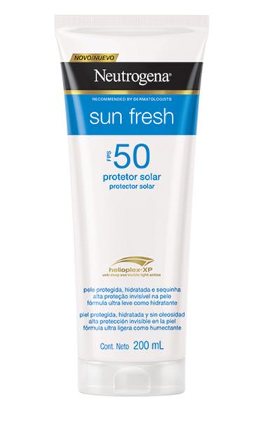 Protetor Solar Neutrogena Sun Fresh FPS 50 200ml