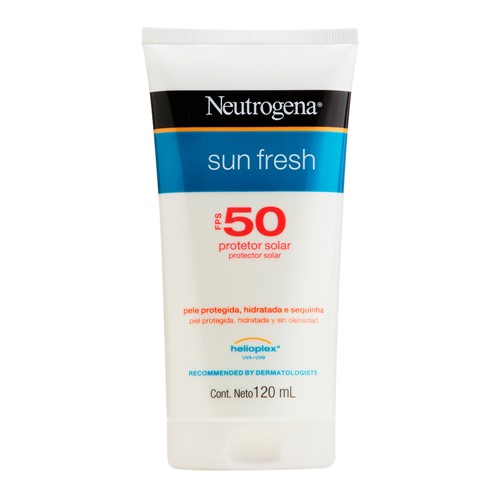 Protetor Solar Neutrogena Sun Fresh FPS 50 Loção 120ml