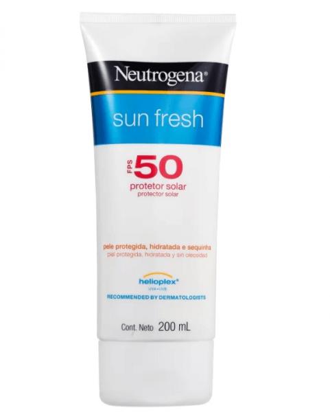 Protetor Solar Neutrogena Sun Fresh FPS 50