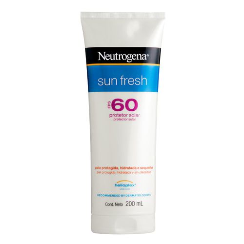 Protetor Solar Neutrogena Sun Fresh FPS 60 200ml