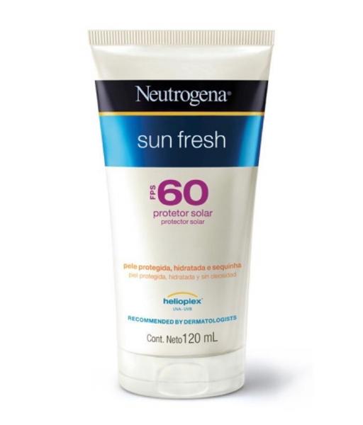 Protetor Solar NEUTROGENA Sun Fresh FPS 60 120ml - Neutrogena
