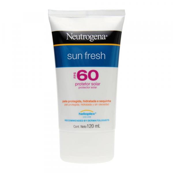 Protetor Solar Neutrogena Sun Fresh FPS 60 120ml - Neutrogena