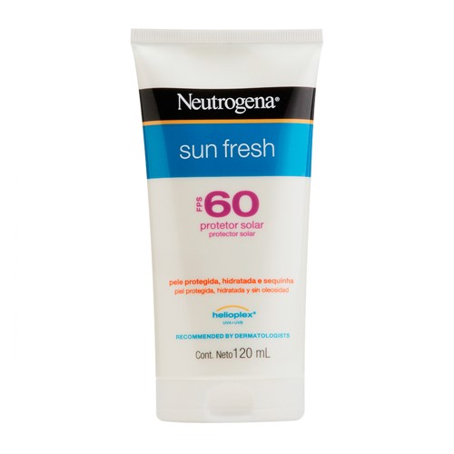 Protetor Solar Neutrogena Sun Fresh FPS 60 Loção 120ml