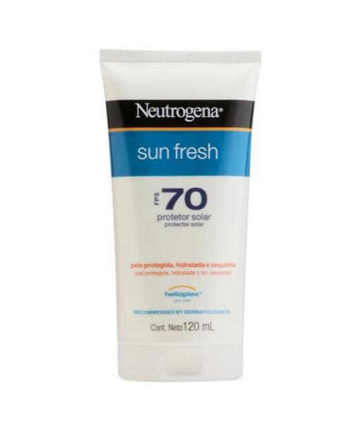Protetor Solar NEUTROGENA Sun Fresh FPS 70 120ml - Neutrogena
