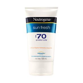 Protetor Solar Neutrogena Sun Fresh FPS 70 Corpo