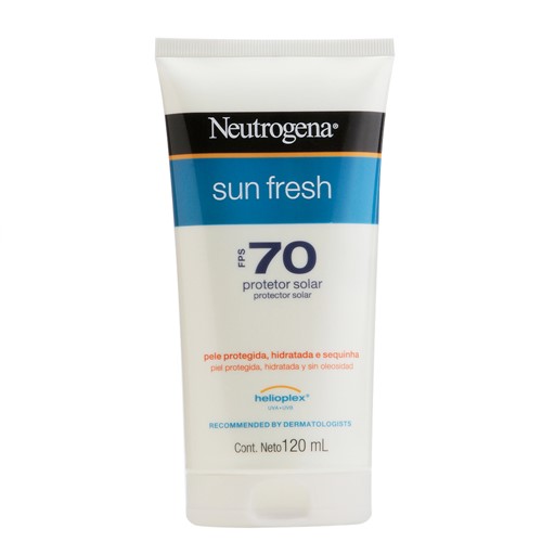 Protetor Solar Neutrogena Sun Fresh FPS 70 Loção 120ml