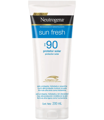 Protetor Solar Neutrogena Sun Fresh FPS 90 200ml