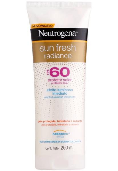 Protetor Solar Neutrogena Sun Fresh Radiance FPS 60