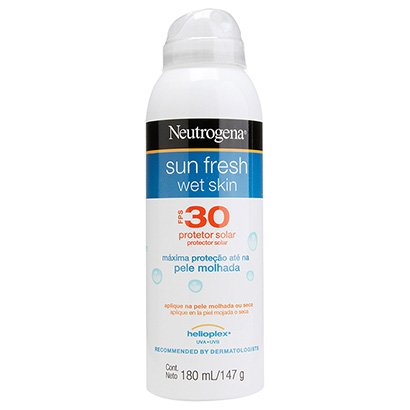 Protetor Solar Neutrogena Sun Fresh Wet Skin FPS 30 180ml