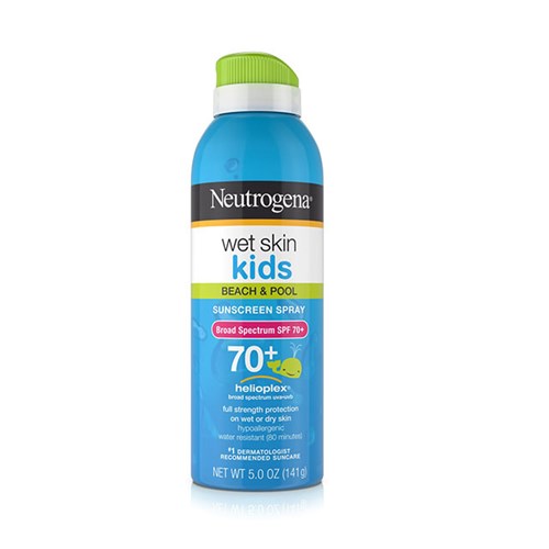 Protetor Solar Neutrogena Wet Skin Kids SPF70+