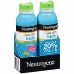 Protetor Solar Neutrogena Wet Skin Kids Spray Spf 70-2un