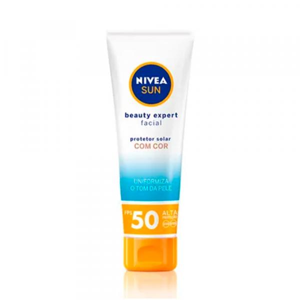 Protetor Solar Nivea Facial Beauty com Cor FPS50 50g - Nívea