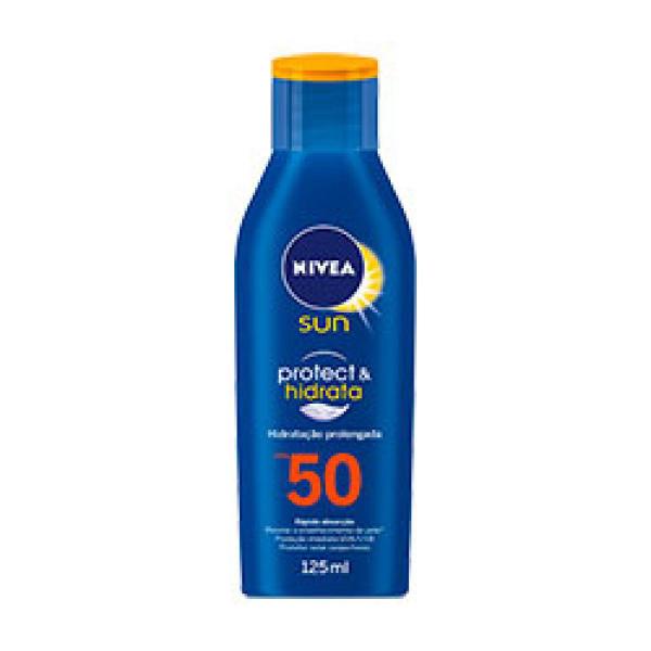 Protetor Solar Nivea Sun Ação Hidratante FPS-50 com 125mL - Bdf Nivea Ltda