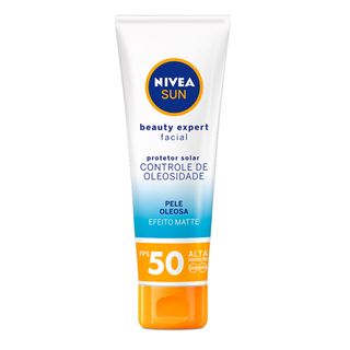 Protetor Solar Nivea - Sun Beauty Expert Facial Pele Oleosa 50g