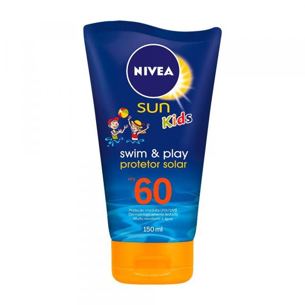 Protetor Solar Nivea Sun Kids FPS-60 150ml - Bdf Nivea Ltda