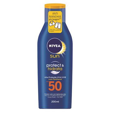 Protetor Solar Nivea Sun Light Feeling Fps50 200ml