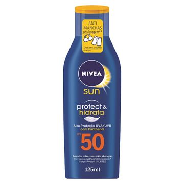 Protetor Solar Nivea Sun Light Feeling Fps50 125ml