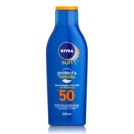 Protetor Solar Nivea Sun Light Feeling Loção Fps 50 200Ml