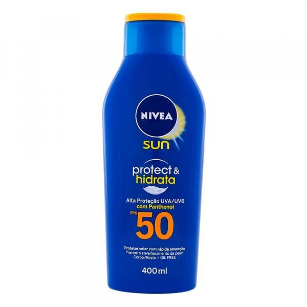 Protetor Solar Nivea Sun Protect Hidrata FPS 50 400ml