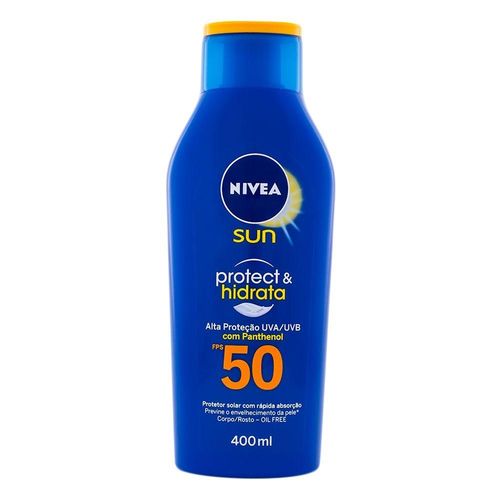 Protetor Solar Nivea Sun Protect & Hidrata Fps 50 400ml
