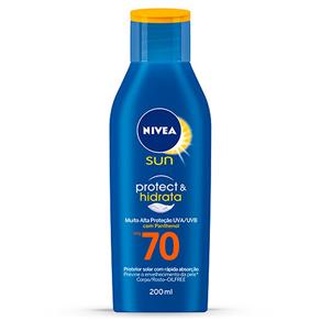 Protetor Solar Nivea Sun Protect & Hidrata FPS 70 200ml