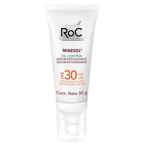 Protetor Solar Roc - Minesol Oil Control Sérum Antioxidante FPS30 - 50g