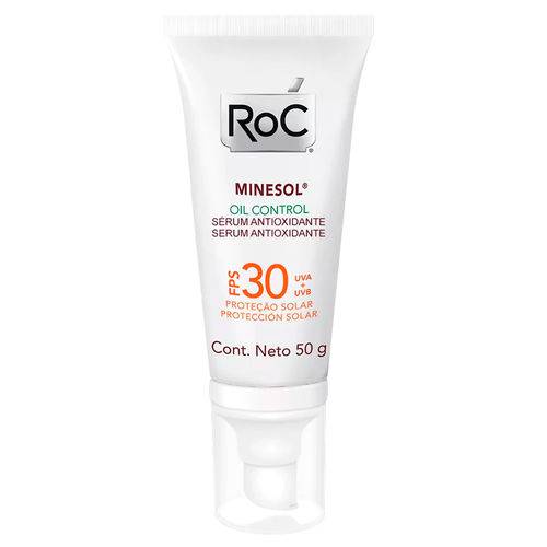 Protetor Solar Roc - Minesol Oil Control Sérum Antioxidante Fps30