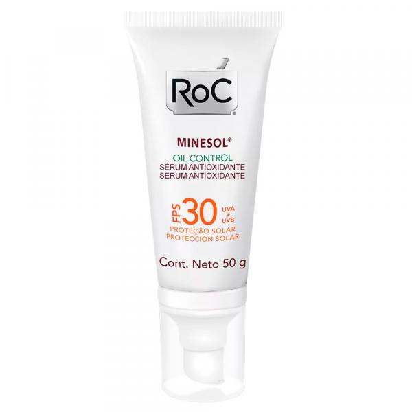 Protetor Solar Roc - Minesol Oil Control Sérum Antioxidante FPS30