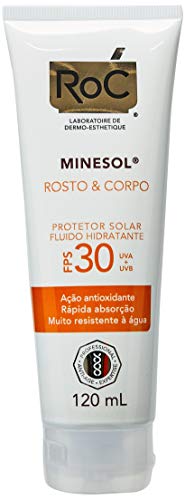 Protetor Solar Rosto e Corpo FPS 30, Roc, 120ml