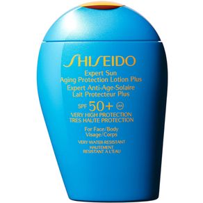 Protetor Solar Shiseido Expert Sun Aging Protection em Loção FPS 50 100ml
