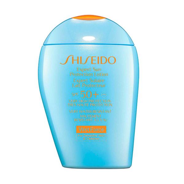 Protetor Solar Shiseido - Expert Sun - Loção para Peles Sensíveis - FPS50
