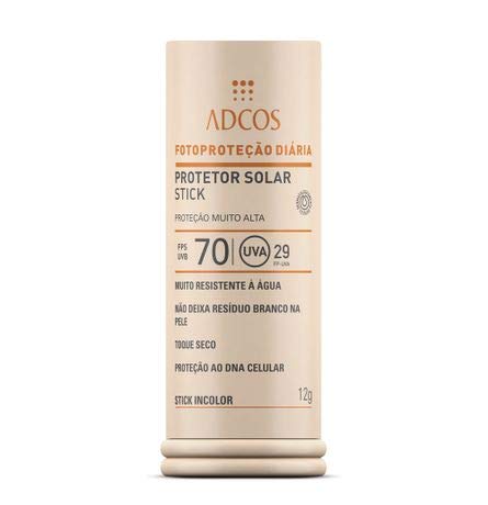 Protetor Solar Stick Incolor FPS 70 Incolor (12g) - ADCOS