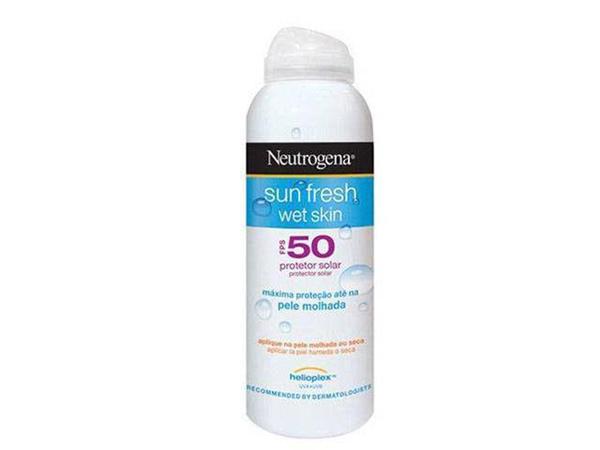 Protetor Solar Sun Fresh Wet Skin FPS 40 Até 50 - 180ml - Neutrogena