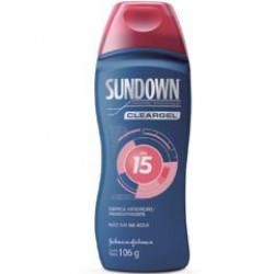 Protetor Solar Sundown Clear Gel FPS15 106g - Johnsons
