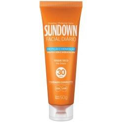 Protetor Solar Sundown Facial Diário FPS 30 50g - Johnson's