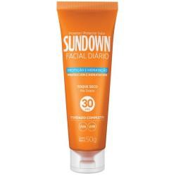 Protetor Solar Sundown Facial Diário FPS 30 50g - Johnsons