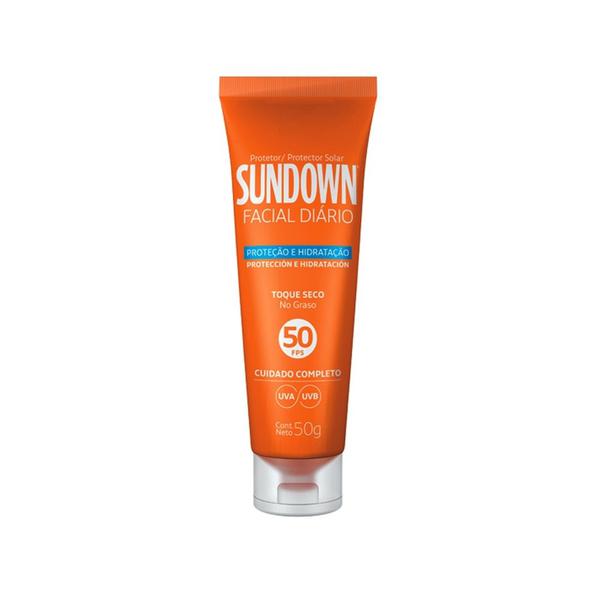 Protetor Solar Sundown Facial Diário FPS 50 50g - Johnson's